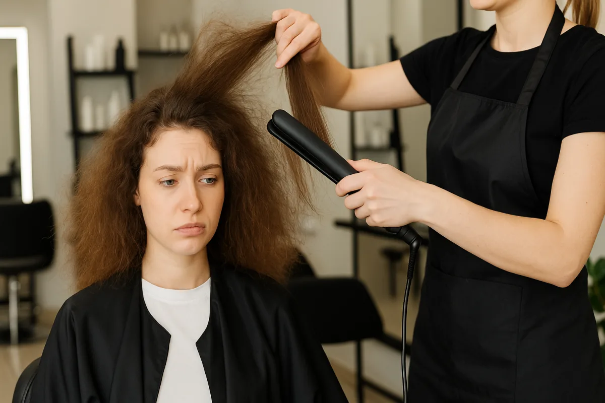 Capelli crespi dopo la piega: il consiglio degli hairstylist per capelli setosi e ordinati