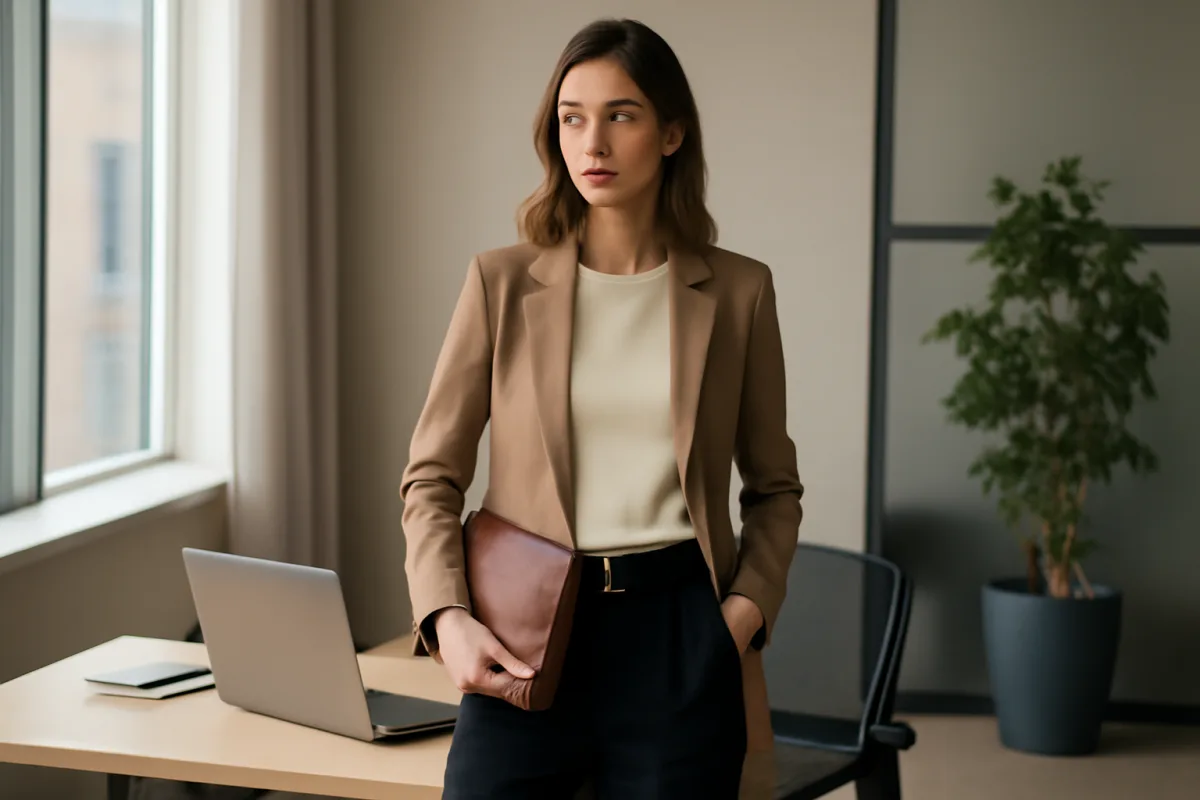 Stile casual chic in ufficio: i capi che funzionano dal meeting all'aperitivo