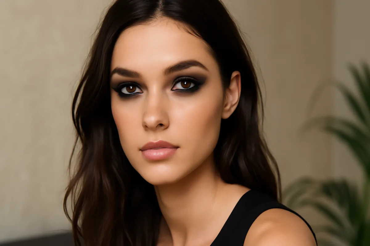 Smokey eyes su occhi marroni: la sfumatura che li fa risaltare davvero