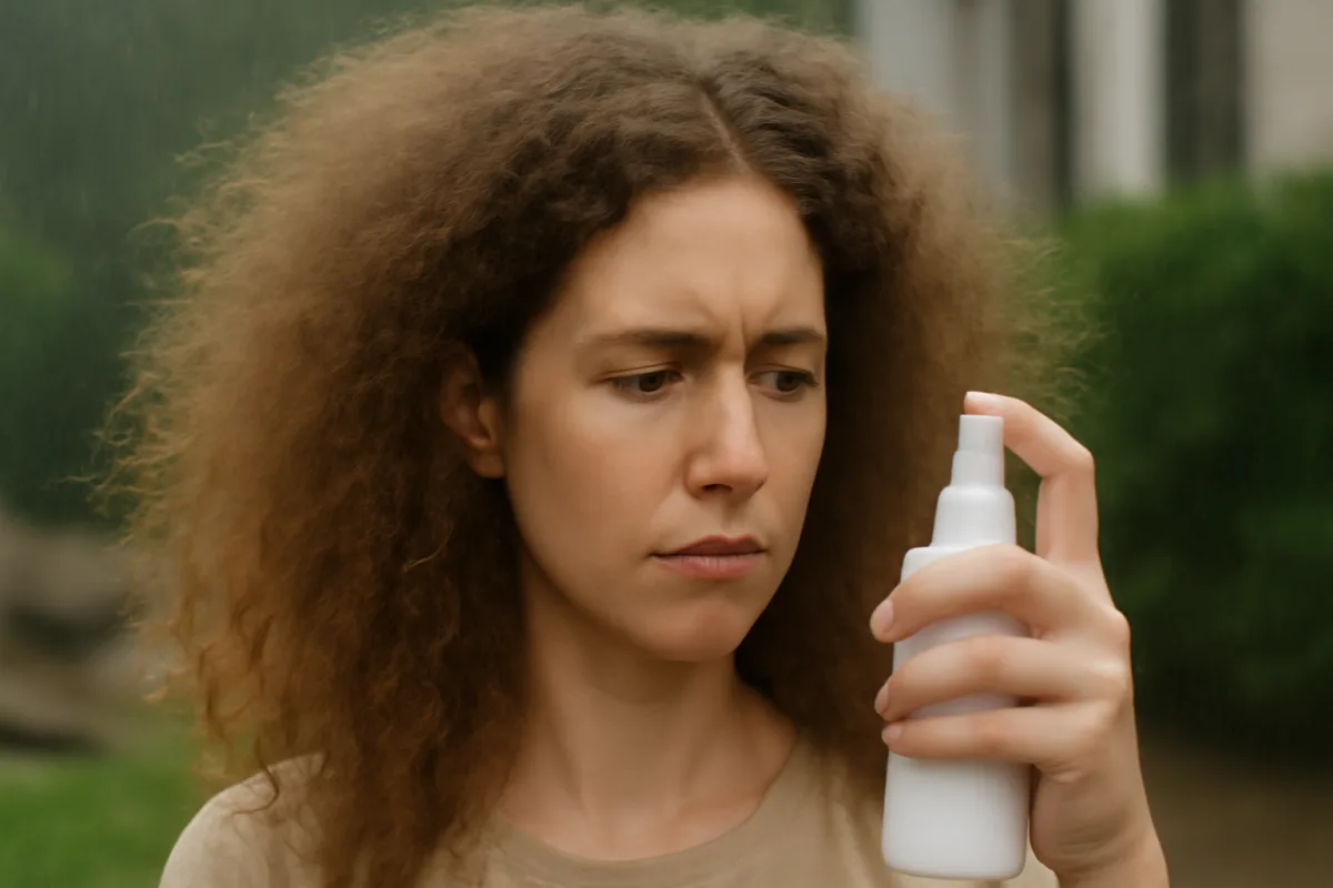 Capelli crespi con umidità alta: il prodotto che blocca il gonfiore fin dalla radice