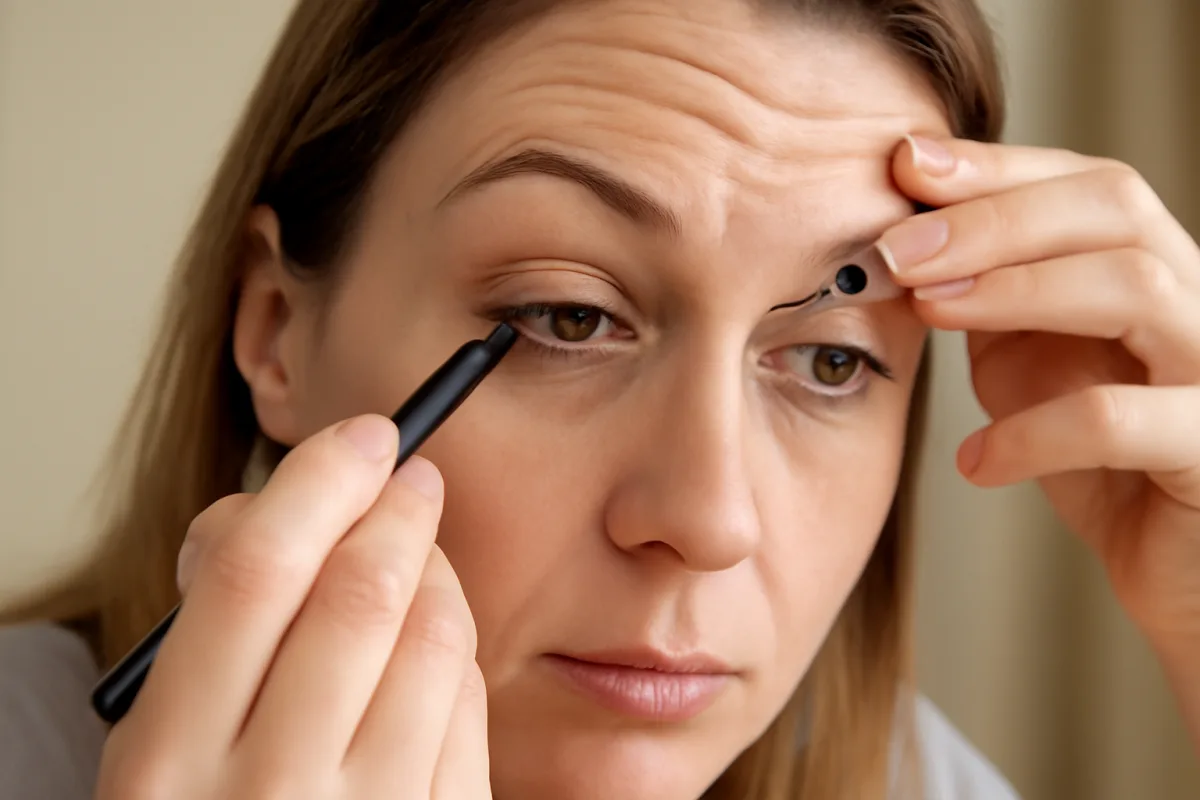 Matita occhi per lo sguardo stanco: come riposizionare visivamente la palpebra