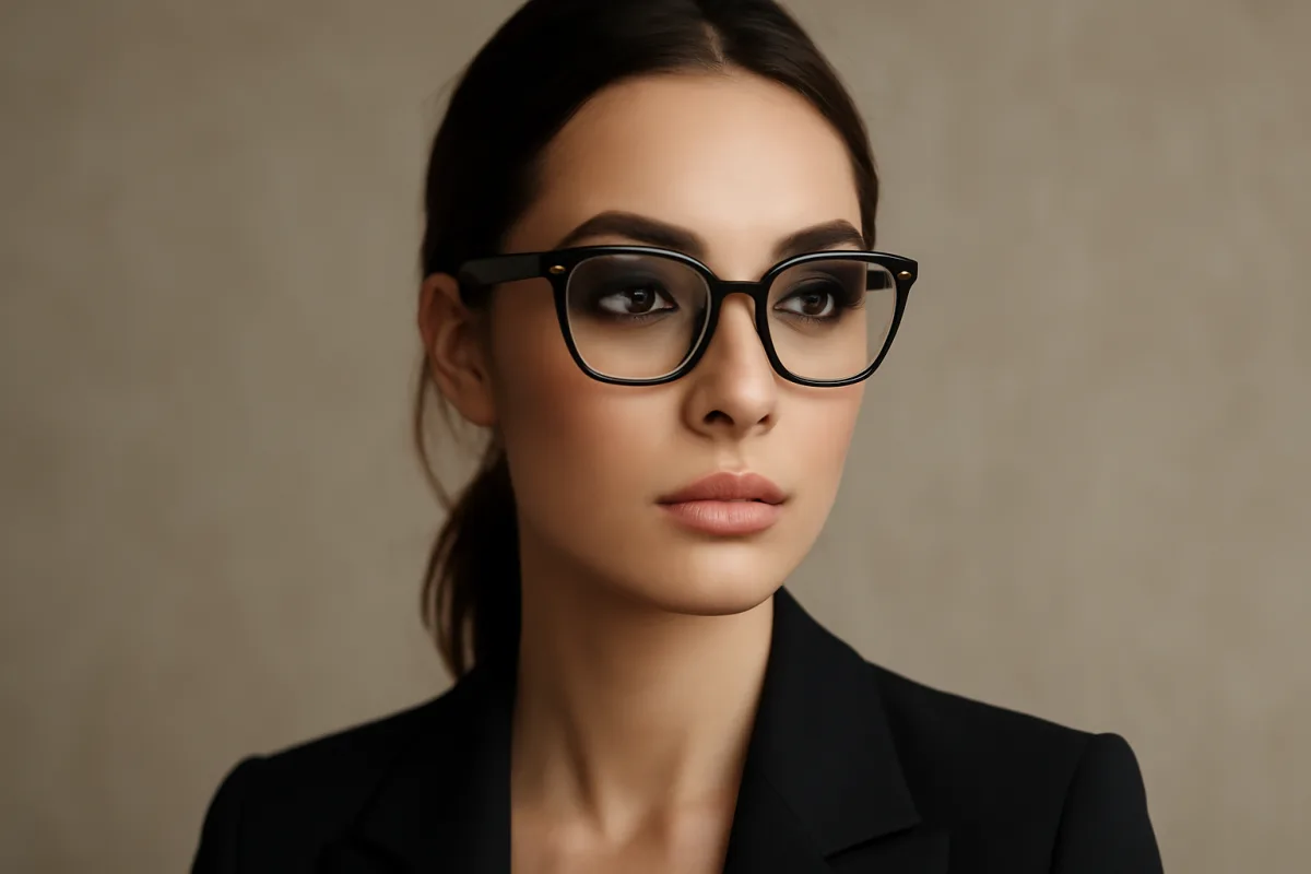 Smokey eyes con occhiali da vista: il modo per non perdere l'effetto