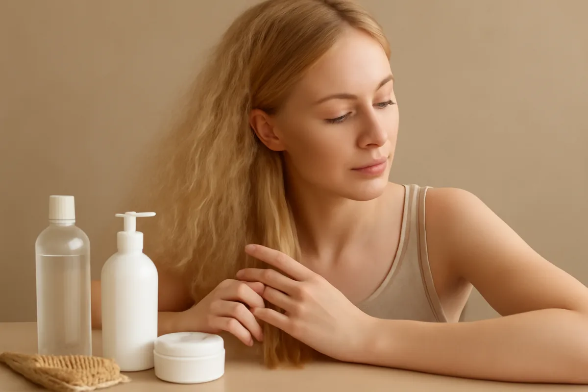 Come eliminare il crespo sui capelli fini: la routine che non appesantisce