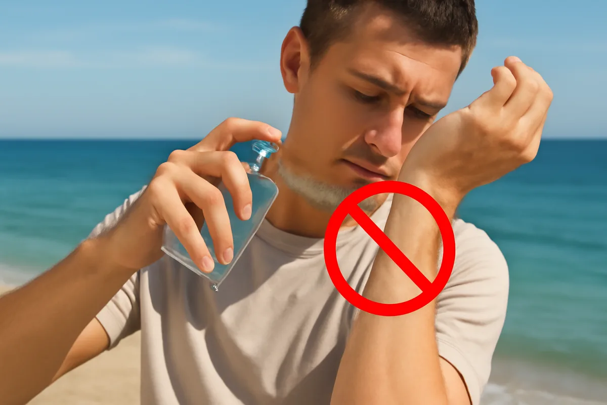 Fragranze acquatiche per l'estate: l'errore di applicazione che le annulla