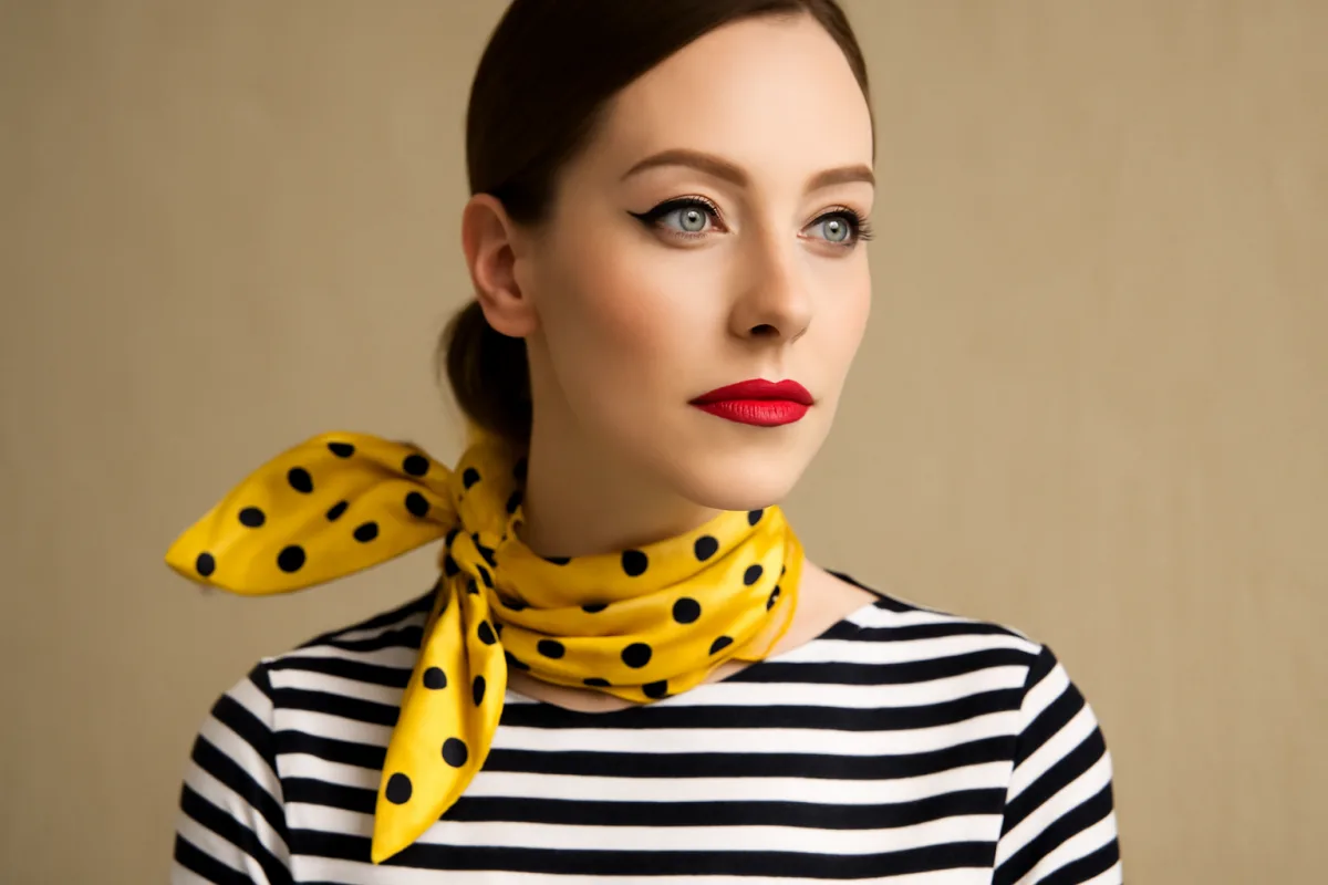 Fantasia a righe con fantasia a pois: il trucco che li fa coesistere