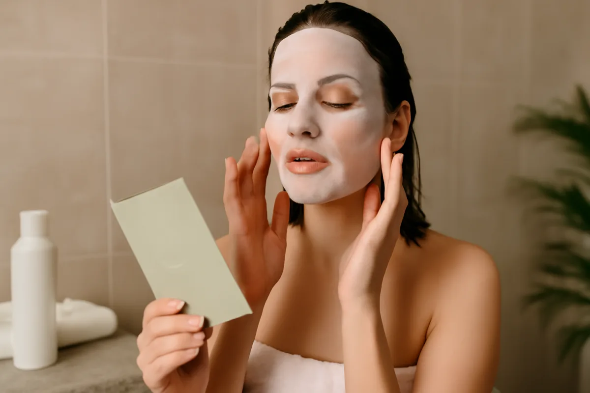 Sheet mask coreana: come usarla per massimizzare l'idratazione in pochi step