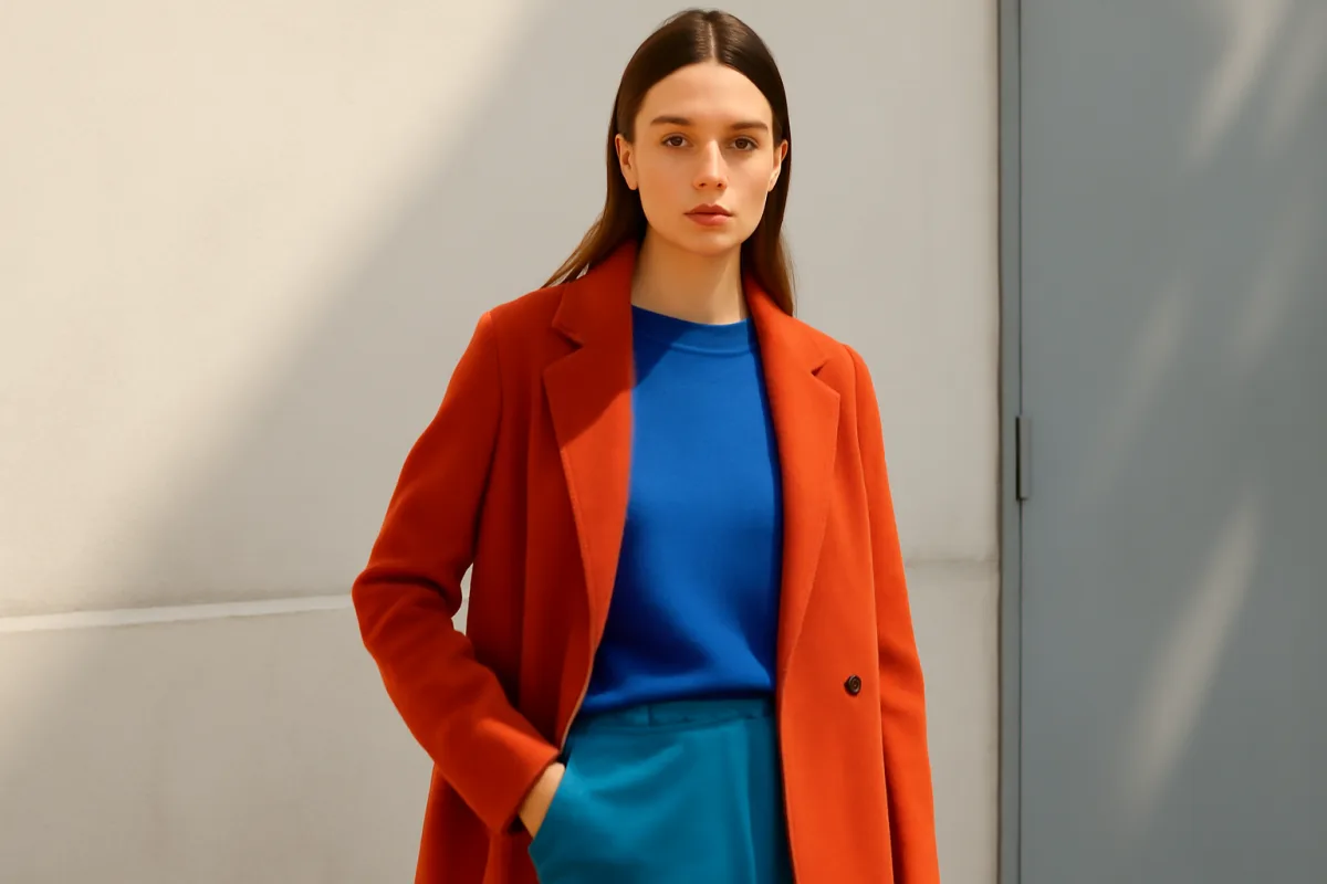 Mixare colori caldi e freddi nello stesso look: il punto di partenza giusto