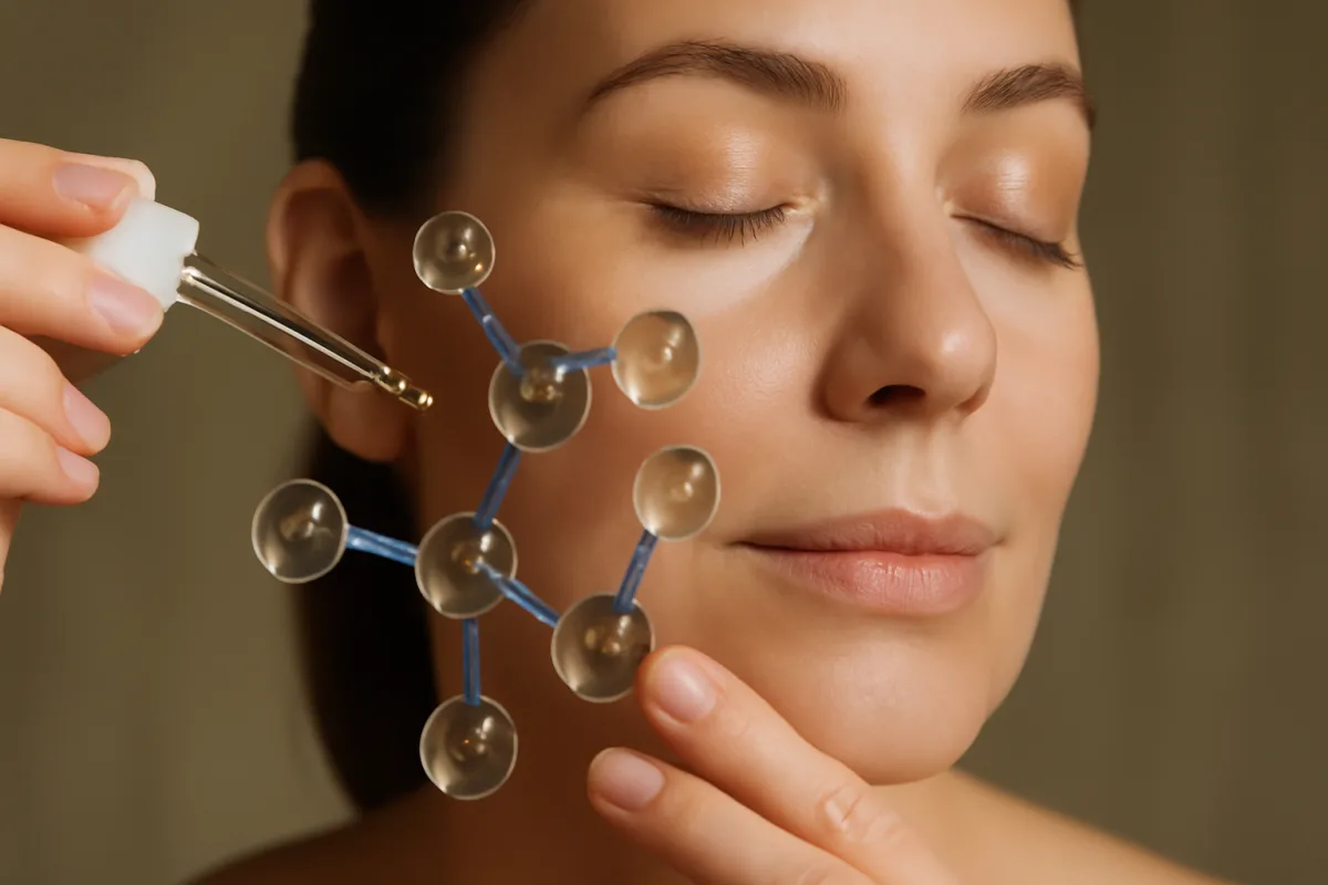 Acido ialuronico anti-age: la forma molecolare che penetra davvero nella pelle